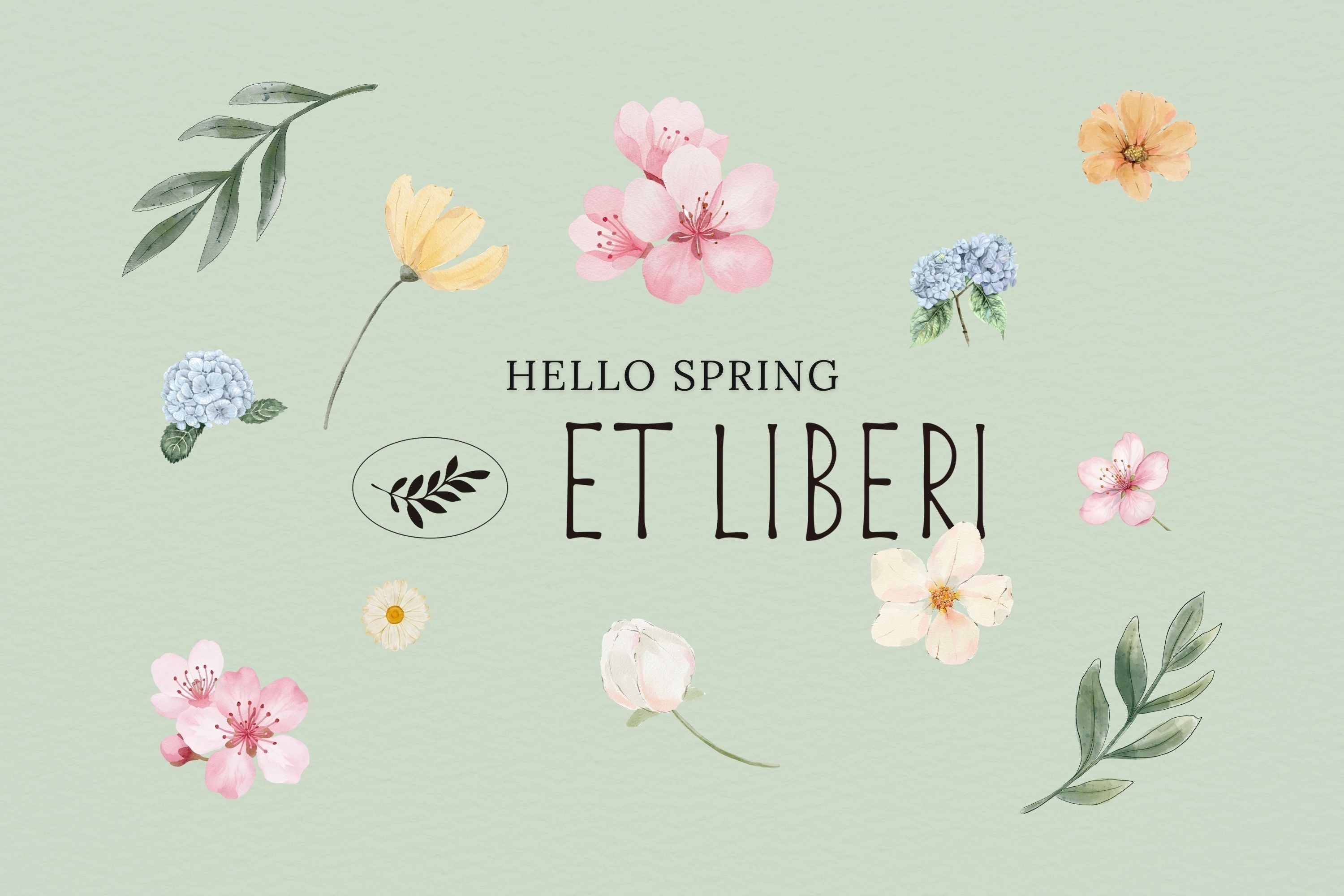 Sakura Season in Elegant Dresses for Girls